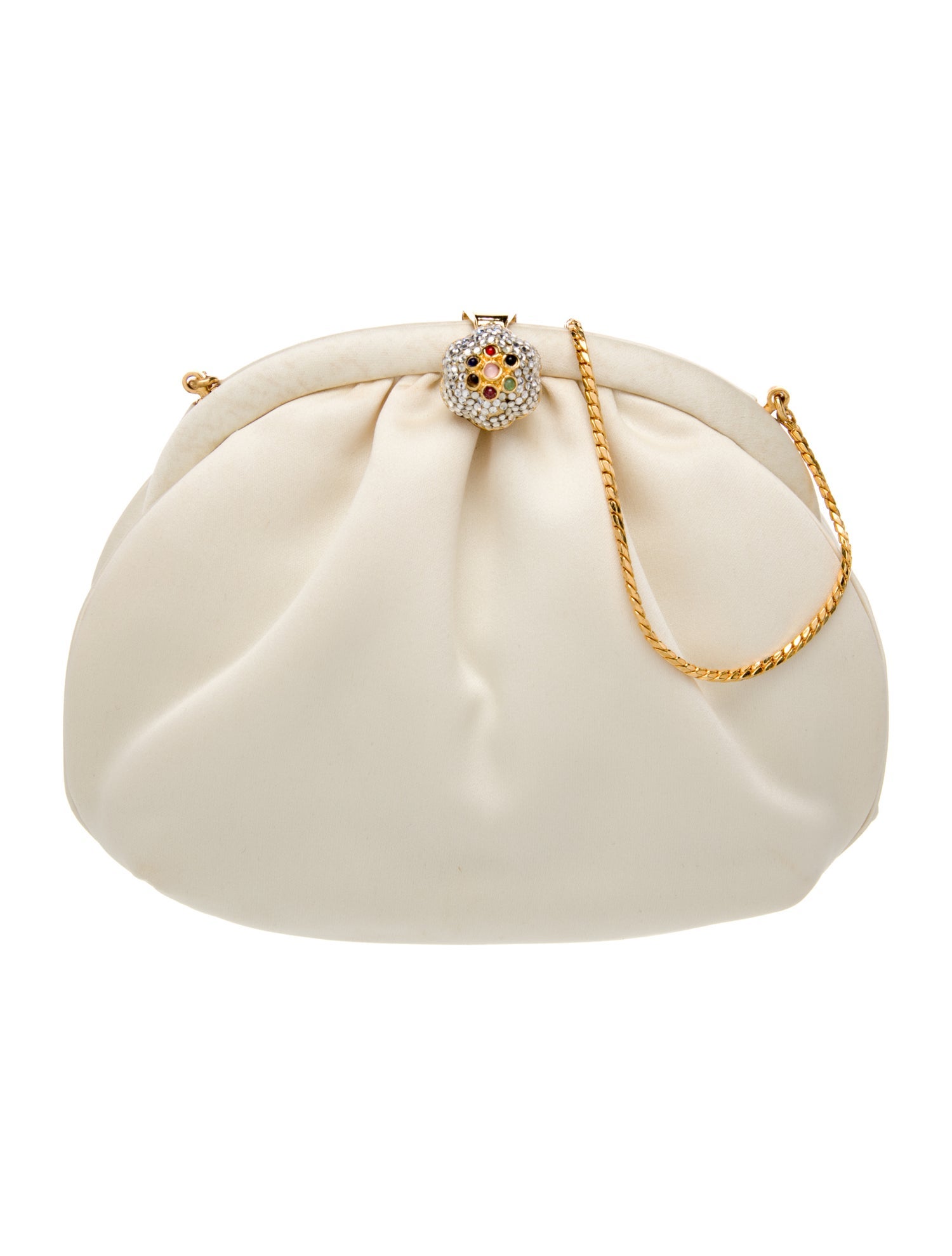 Judith Leiber Satin Evening Bag